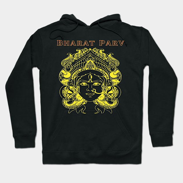 Bharat Parv - Durga Kali Hoodie by Bharat Parv